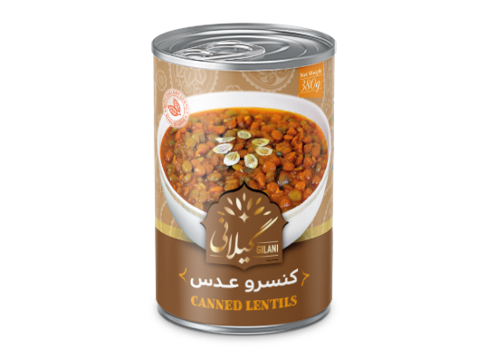 Gilani canned lentils
