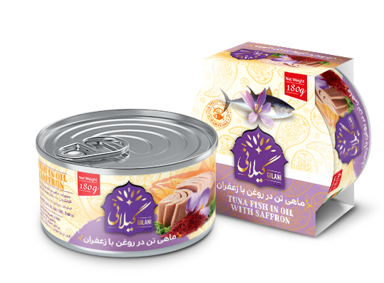 Gilani Canned saffron tuna