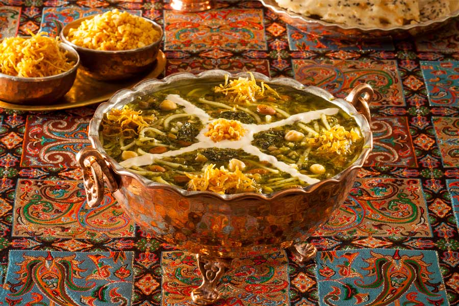 Ash Reshteh (Persian Noodle Soup Recipe)